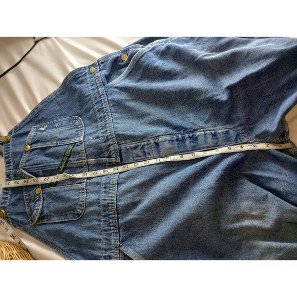 Key Imperial Vintage Work Farm Trucker Bib Overall Men 44 X 29 USA Vtg Carpenter - Picture 11 of 11